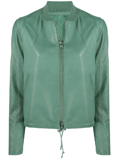 Sword 6.6.44 Boxy-fit Bomber Jacket In Green
