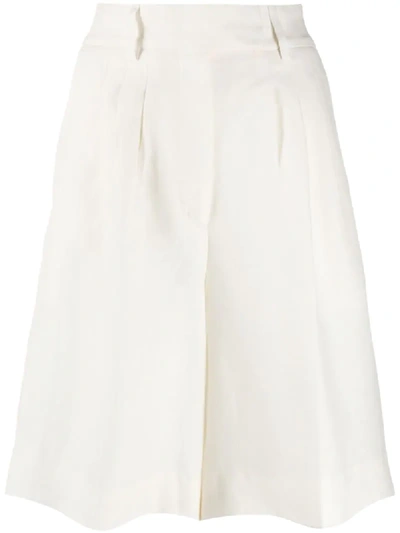 Remain Tailored Knee-length Shorts In Neutrals