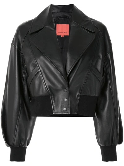 Manning Cartell Oversized Cropped Jacket In Black