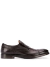 ALBERTO FASCIANI BROGUE-DETAIL LOAFERS