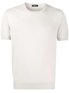 Suite 191 Fine-knit T-shirt In Neutrals