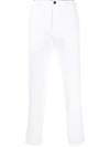 Department 5 Hose Mit Schmalem Schnitt In White