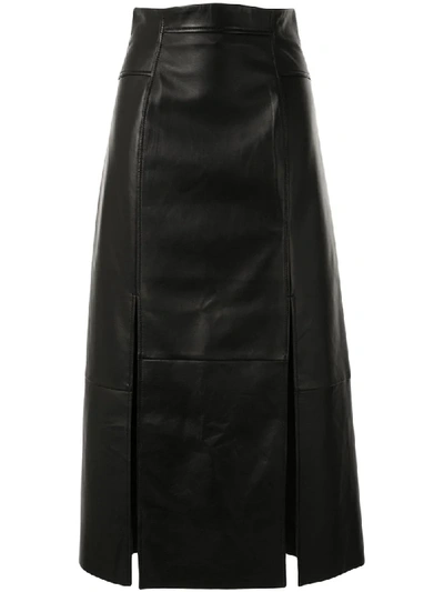 Manning Cartell High-waisted Panelled Skirt In Black