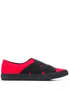 YOHJI YAMAMOTO STRAPPY SLIP-ON SNEAKERS