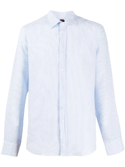 Mp Massimo Piombo Relaxed Fit Shirt In Blue
