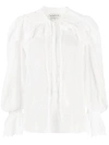 ETRO SHEER EMBROIDERED BLOUSE