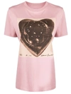 Coach Graphic Print T-shirt In Pink