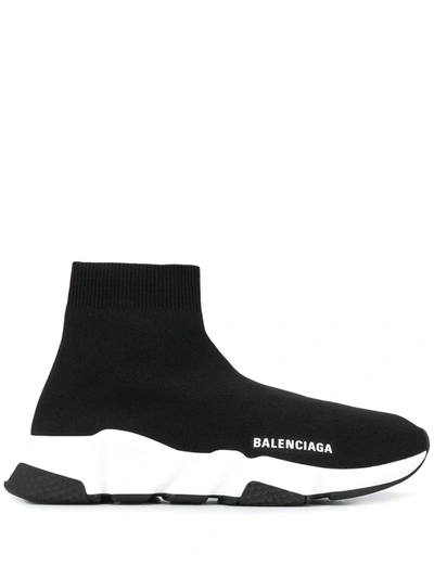 Balenciaga Speed Sneaker In Black