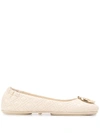 TORY BURCH MINNIE QUILTED BALLERINA SHOES