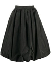 Patou Skirt With Zip. In Black