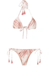 Lygia & Nanny Maya Printed Bikini Set In Neutrals
