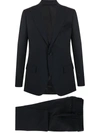 Dell'oglio Single-breasted Two-piece Suit In Blue