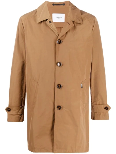 Paltò Straight Fit Jacket In Neutrals