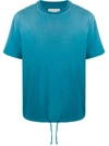 PAURA DRAWSTRING-HEM T-SHIRT