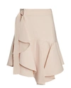 A.L.C Amalie Ruffled Wrap Skirt,060053454007