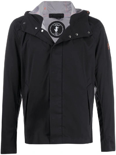 Save The Duck Hooded Jacket In Black