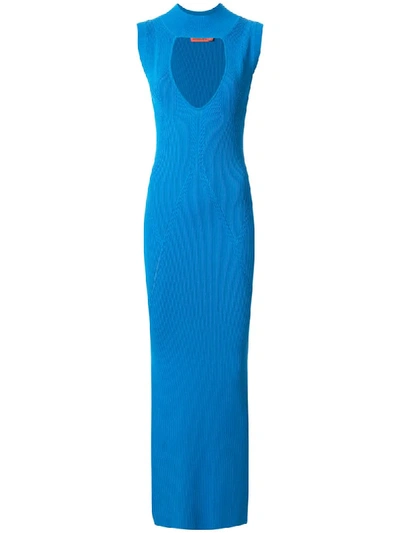 Manning Cartell Ribbed Cut In Blue