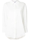 Anine Bing Mika Long-sleeve Shirt In White