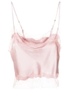 Sablyn Rose Lace Camisole Top In Pink