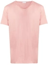 Filippa K Organic Cotton Short-sleeve T-shirt In Pink