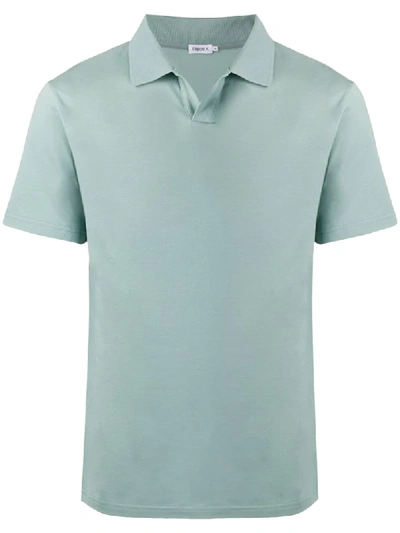 Filippa K Short-sleeve Polo Shirt In Blue