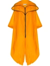 ISSEY MIYAKE AIR LONG HOODED CAPE-EFFECT JUMPSUIT
