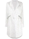 OFF-WHITE PUZZLE COULISSE SHIRT DRESS