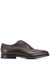 Church's Berlin Nevada Leather Oxford Brogues In Brown