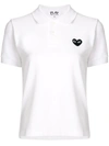 COMME DES GARÇONS PLAY LOGO-PATCH POLO SHIRT