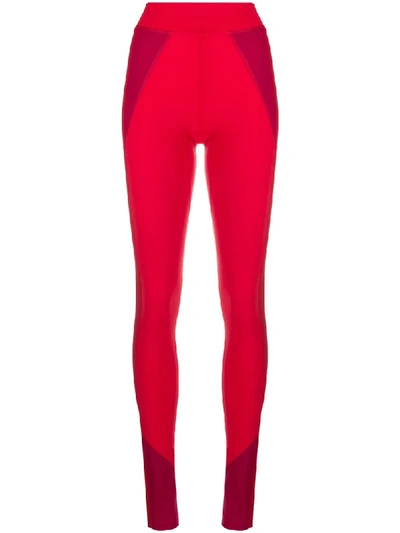 Isabel Marant High-waisted Leggings In Red