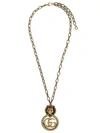 GUCCI INTERLOCKING G TORCHON NECKLACE