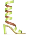 Y/PROJECT 100MM WRAP-AROUND SANDALS