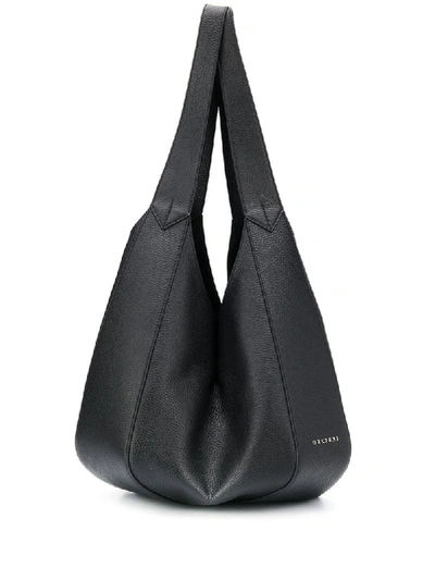 Orciani Parachute Tote Bag In Black