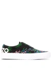 KENZO FLORAL PRINT SNEAKERS