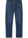 BURBERRY STRAIGHT-FIT WASHED JEANS