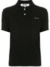 COMME DES GARÇONS PLAY LOGO-PATCH POLO SHIRT