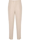 ANTONELLI ELASTICATED CROPPED TROUSERS