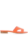 KURT GEIGER ODINA CUTOUT SANDALS