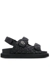 KURT GEIGER ORSON QUILTED SANDALS