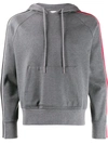 THOM BROWNE INTERLOCK RWB STRIPE HOODIE