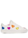 KURT GEIGER LANE LOVE LOW TOP SNEAKERS