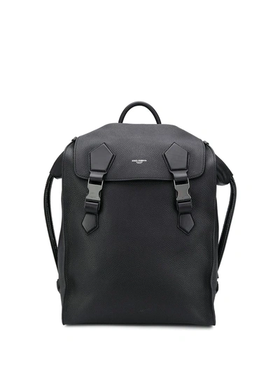 Dolce & Gabbana Edge Backpack In Soft Touch Calfskin In Black