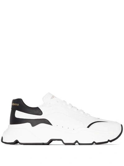 DOLCE & GABBANA DAYMASTER LEATHER SNEAKERS