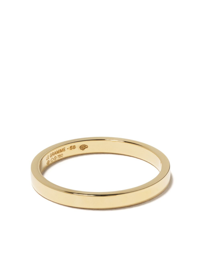 Le Gramme 18kt Yellow Gold 3g Band Ring