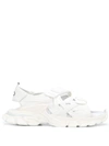 Balenciaga Track Neoprene And Rubber Sandals In White