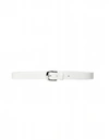 MAISON MARGIELA WHITE PATENT LEATHER BELT,S61TP0035/PR697/T1003