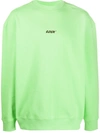 ADER ERROR LOGO-PRINT CREW NECK SWEATSHIRT