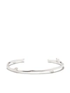 Shaun Leane Cherry Blossom Diamond Bangle In Sterling Silver