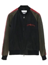 ALEXANDER MCQUEEN ALEXANDER MCQUEEN LOGO BOMBER JACKET