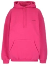 BALENCIAGA BALENCIAGA OVERSIZED LOGO HOODIE